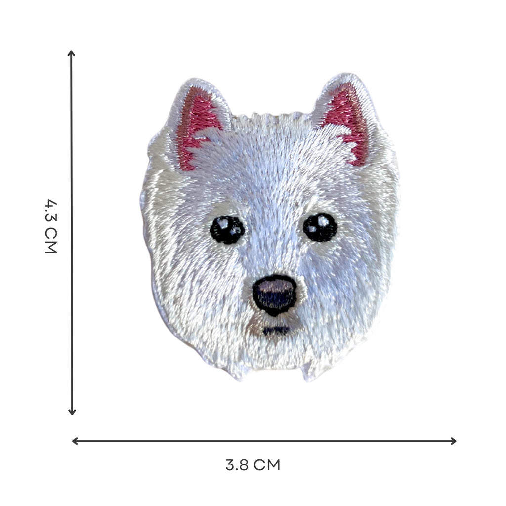 Süße Hunde Pudel Schäferhund Haustier Aufnäher Applikation Stickerei Patch DIY