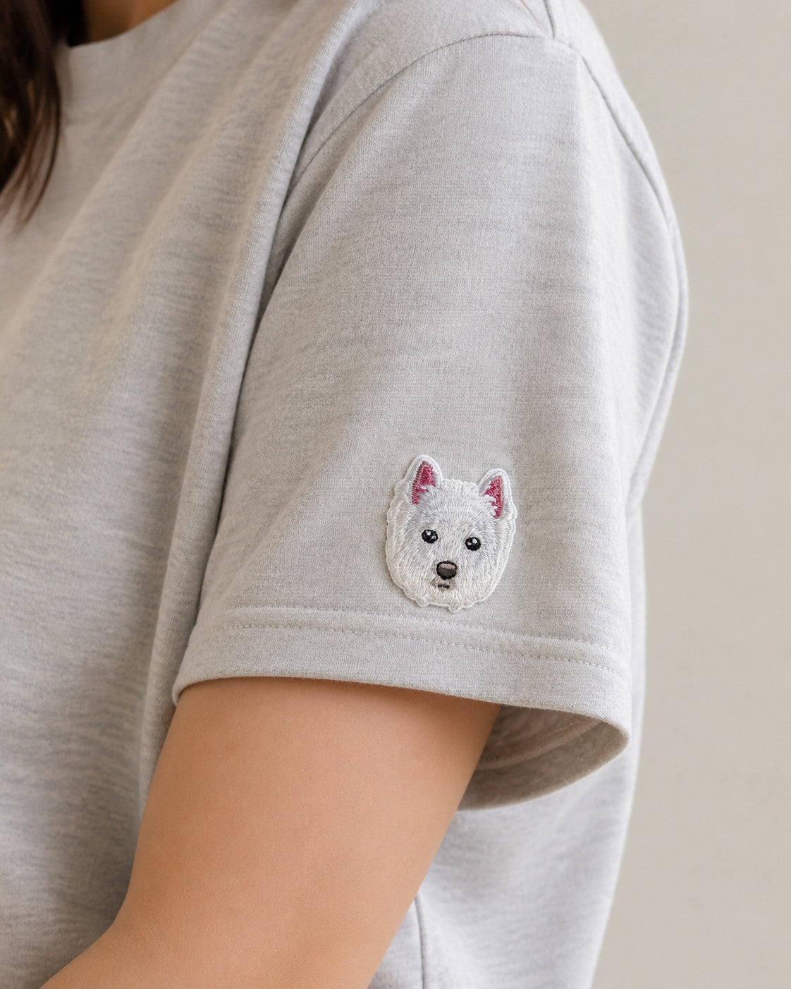 Süße Hunde Pudel Schäferhund Haustier Aufnäher Applikation Stickerei Patch DIY