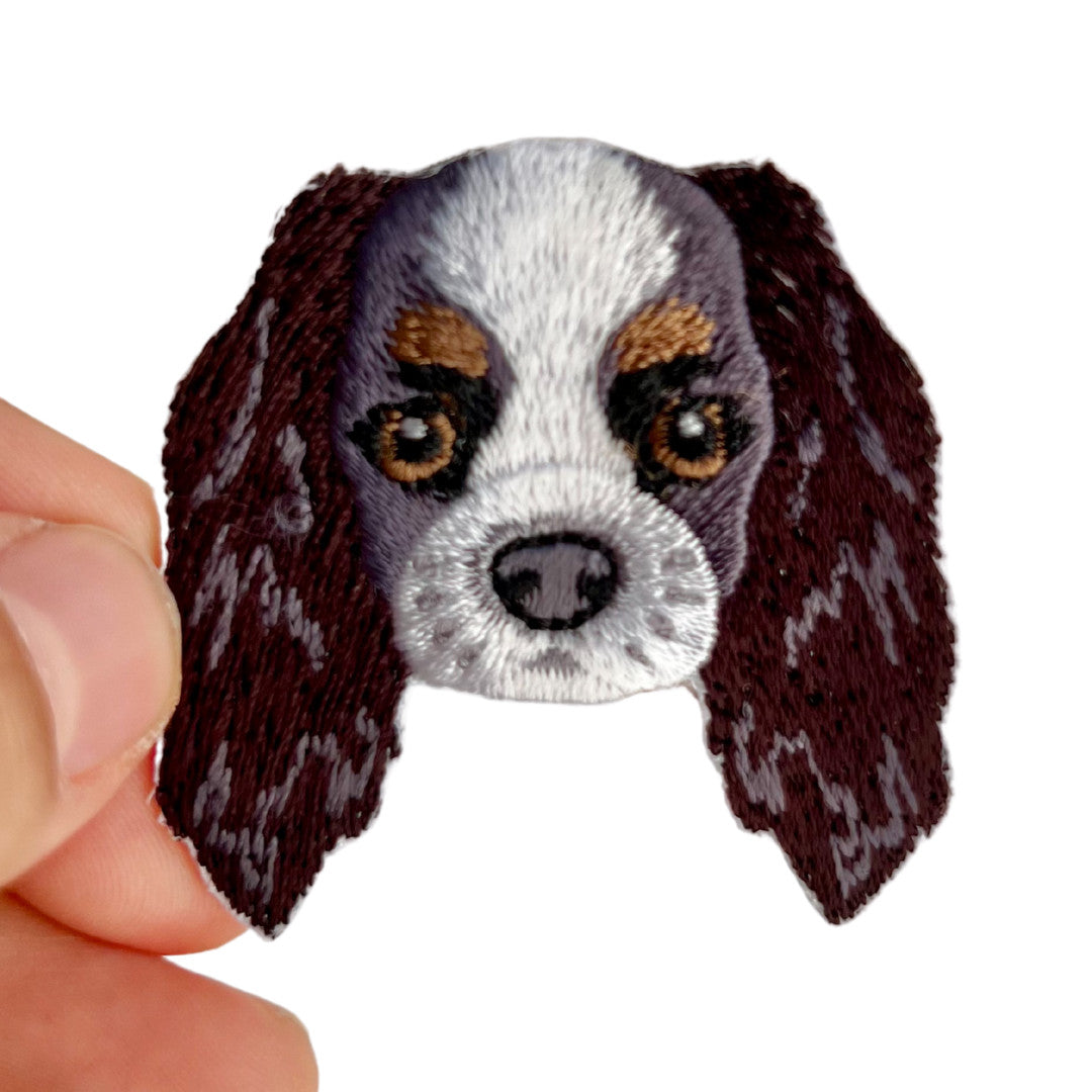 Süße Hunde Pudel Schäferhund Haustier Aufnäher Applikation Stickerei Patch DIY