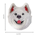Süße Hunde Bulldogge Shiba Haustier Aufnäher Applikation Stickerei Patch DIY