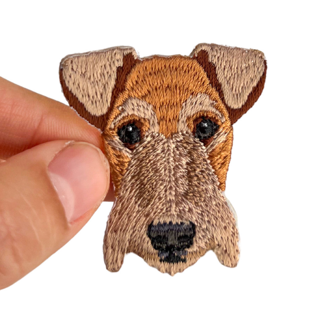 Süße Hunde Bulldogge Shiba Haustier Aufnäher Applikation Stickerei Patch DIY