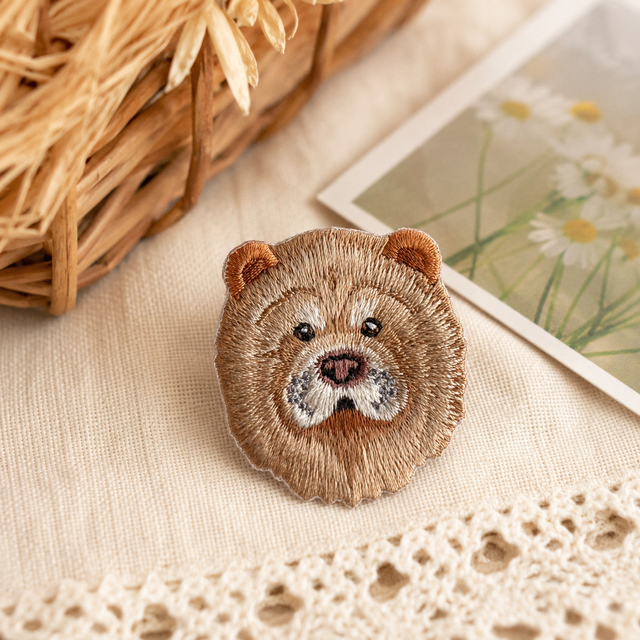 Süße Hunde Bulldogge Shiba Haustier Aufnäher Applikation Stickerei Patch DIY